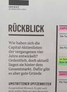 Capital: Es hat natürlich gute Gründe, warum die Auswahl den Index (Heuhaufen) nicht schlägt.